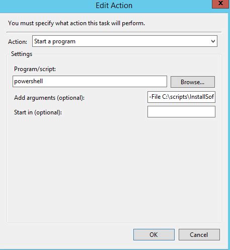 0x41301 task scheduler powershell|Windows Server 2008 R2 PowerShell script runs manually, but .